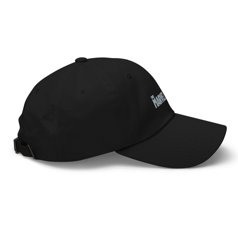 Premium Black Baseball Cap Printful mock-up 6