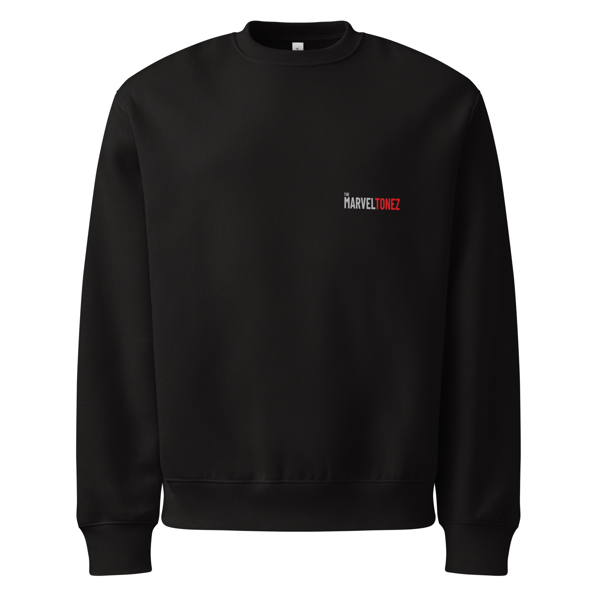 Premium Black Hoodie Printful mock-up 2