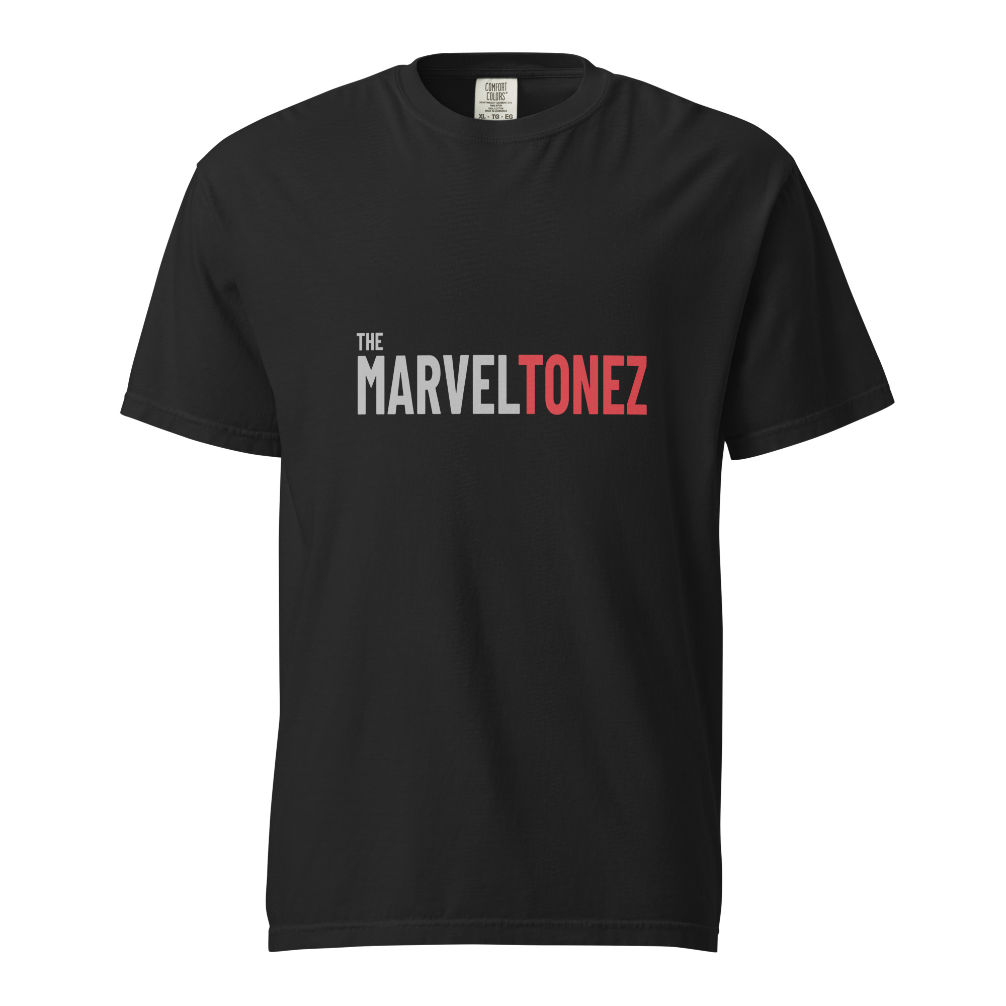 Premium Black T-shirt Printful mock-up 2